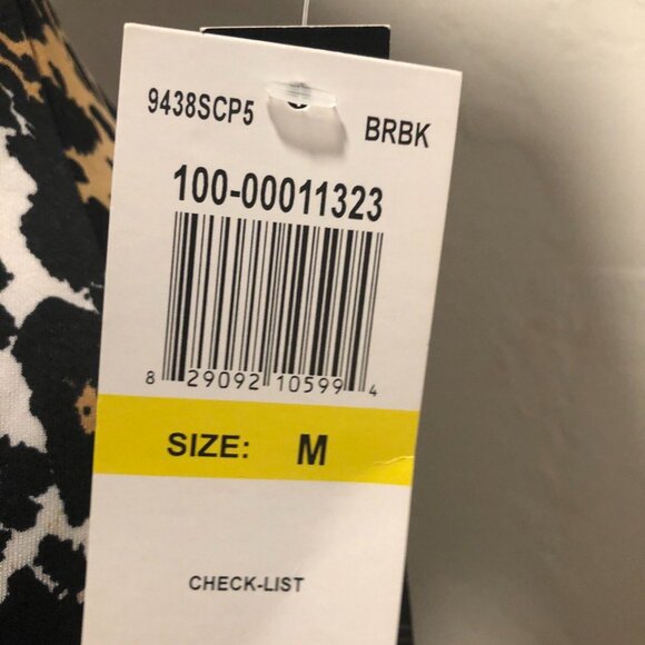 NWT leopard midi dress size M - Picture 2 of 4